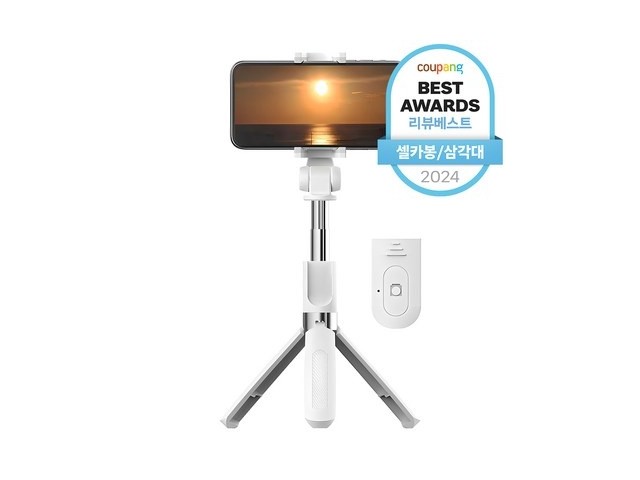 [아이폰 dslr] 소중한 구매 바나다 튤립 블루투스 삼각대 셀카봉