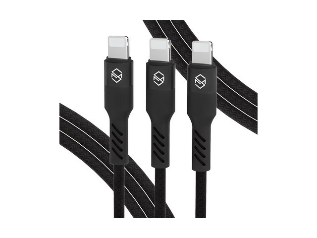 [아이폰 충전선 2m] 찾던 제품 신지모루 로프 아이폰 고속충전 케이블 3개