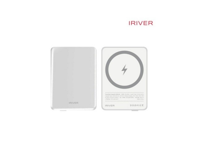 [아이폰 휴대용 보조배터리 맥세이프] 인터넷 특가 아이리버 미니 보조배터리 5000mAh 맥세이프 고속충전 캠핑용 차박용 휴대용 보조배터리 LED 잔량표시 아이폰 급속충전 마그넷 일체형 소형 무?